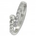 Silberdream SilberDream Ring Kugeln Zirkonia weiß Gr.60 aus 925er Silber SDR409W60