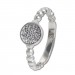 Silberdream SilberDream Ring Zirkonia-Kreis weiß Gr.54 aus 925er Silber SDR408W54