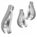 Silberdream SilberDream Schmuck Set Anhänger und Ohrringe Beauty Zirkonia 925er SDS4916W