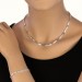 Silberdream SilberDream Schmuck Set Fantasie Collier & Armband Damen 925 Silber SDS441J