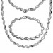 Silberdream SilberDream Schmuck Set Glamour Zirkonia Collier & Armband Damen 925er SDS4808W