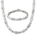 Silberdream SilberDream Schmuck Set Tropfen Zirkonia Collier & Armband Damen 925er SDS476W