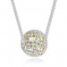 Silberdream SilberDream Set Silber Kette und Bead Zirkonias GSS025
