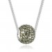 Silberdream SilberDream Set Silber Kette und Bead Zirkonias GSS023
