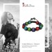 Silberdream SilberDream Shamballa Armband Holz Bunt 14 Kugeln SDA915