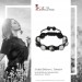 Silberdream SilberDream Shamballa Armband Zirkonia Kugeln Weiß/schwarz SDA929