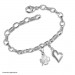 Silberdream SilberDream Sterling Silber 925 Charm Bettelarmband 18cm FC0001