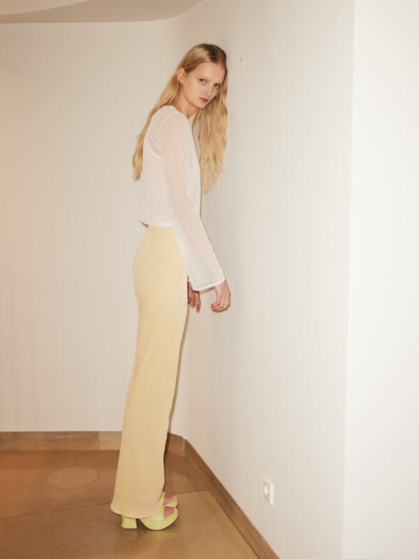 Simone Wild Corduroy Wide Leg Pants