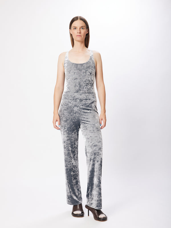 Simone Wild Hammered Velvet Singlet