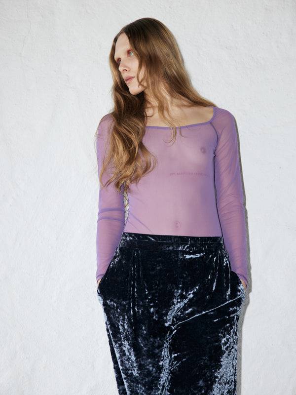 Simone Wild Mesh Body Swan