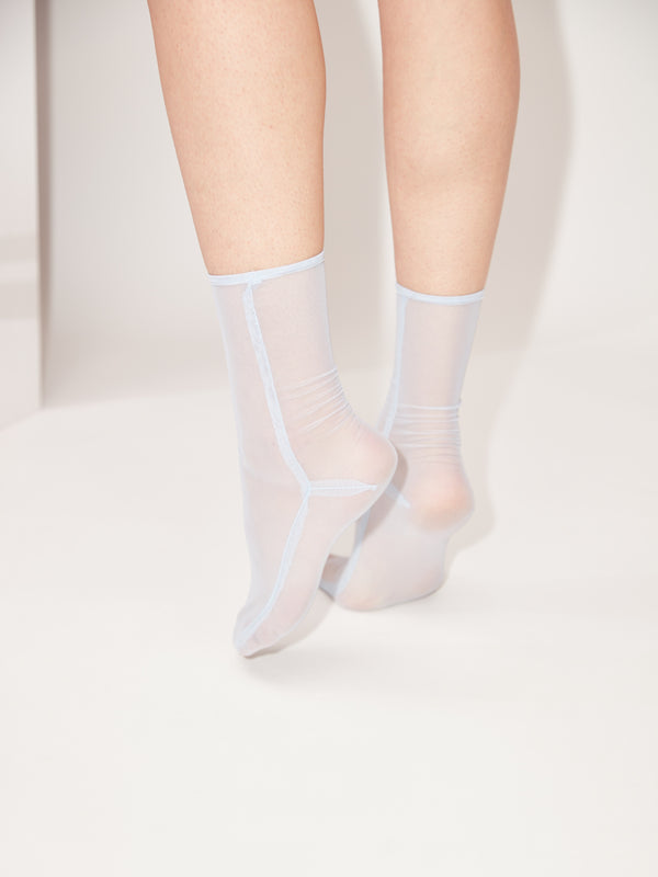 Simone Wild Net Ankle Socks