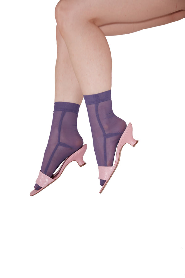 Simone Wild Tulle Low Socks