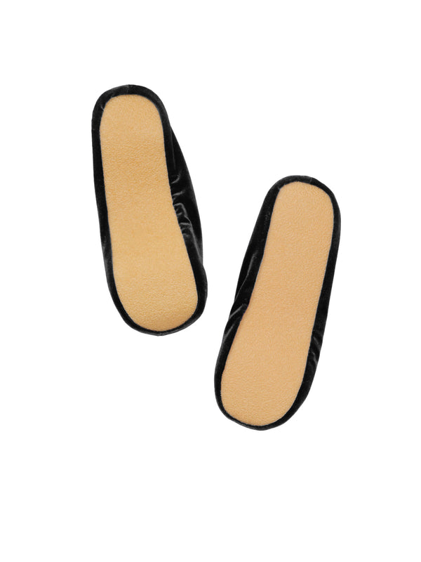 Simone Wild Velvet Ballet Slipper