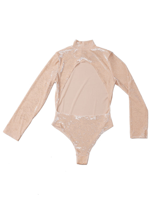 Simone Wild Velvet Body High Neck