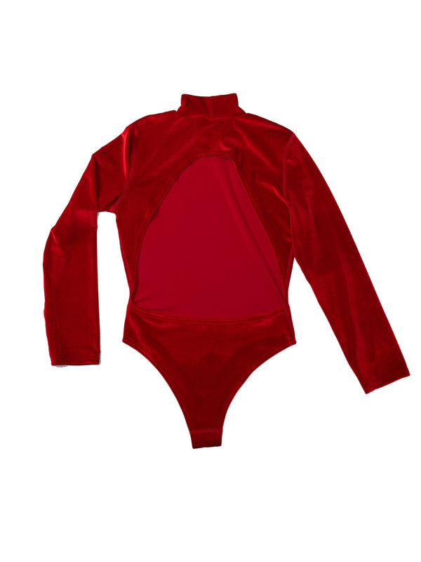 Simone Wild Velvet Body High Neck