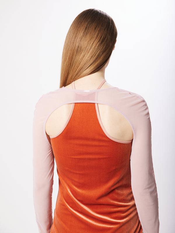 Simone Wild Velvet Dress Daisy