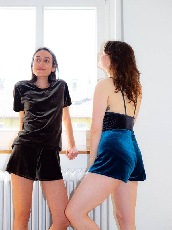 Simone Wild Velvet Knickers