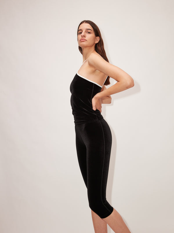 Simone Wild Velvet Long Short