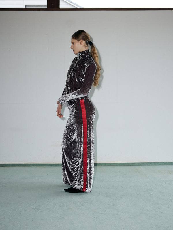 Simone Wild Velvet Stripe Pants