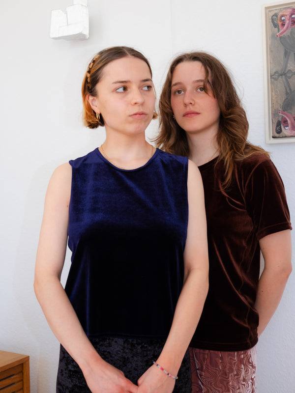 Simone Wild Velvet Top