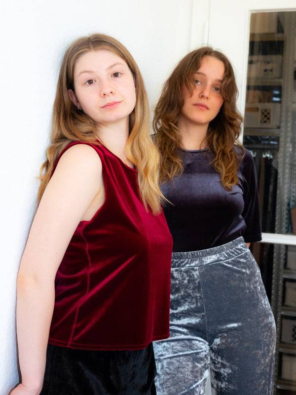 Simone Wild Velvet Top