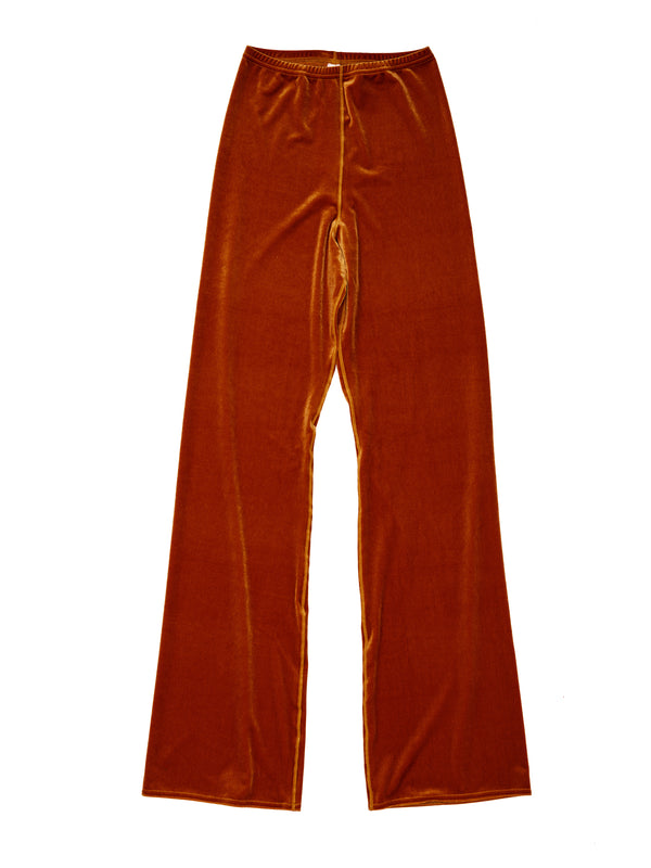 Simone Wild Velvet Wide Leg Pants