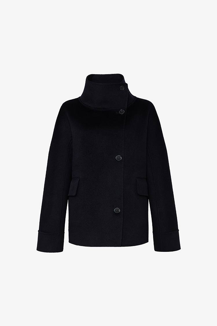 Sly 010 Gerade geschnittene Doubleface-Jacke mit Pattentaschen