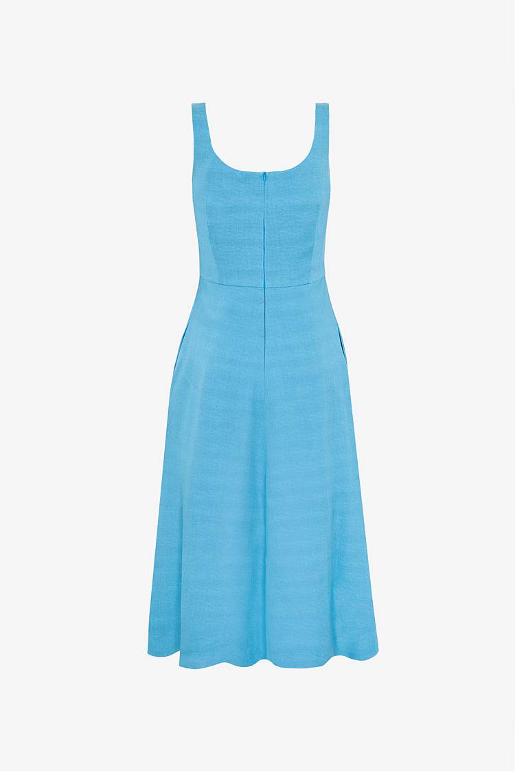 Sly 010 Kleid Mit Herzausschnitt Aus Crêpe-envers-Satin