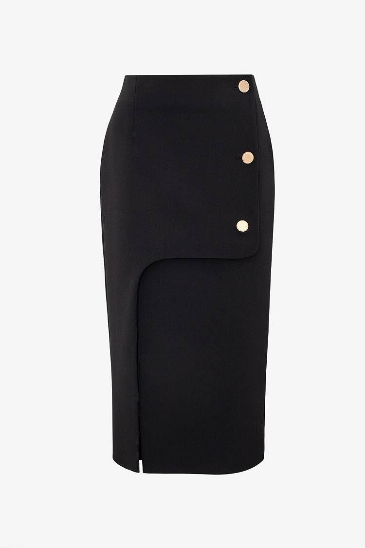 Sly 010 A-symmetrischer Statement Bleistiftrock