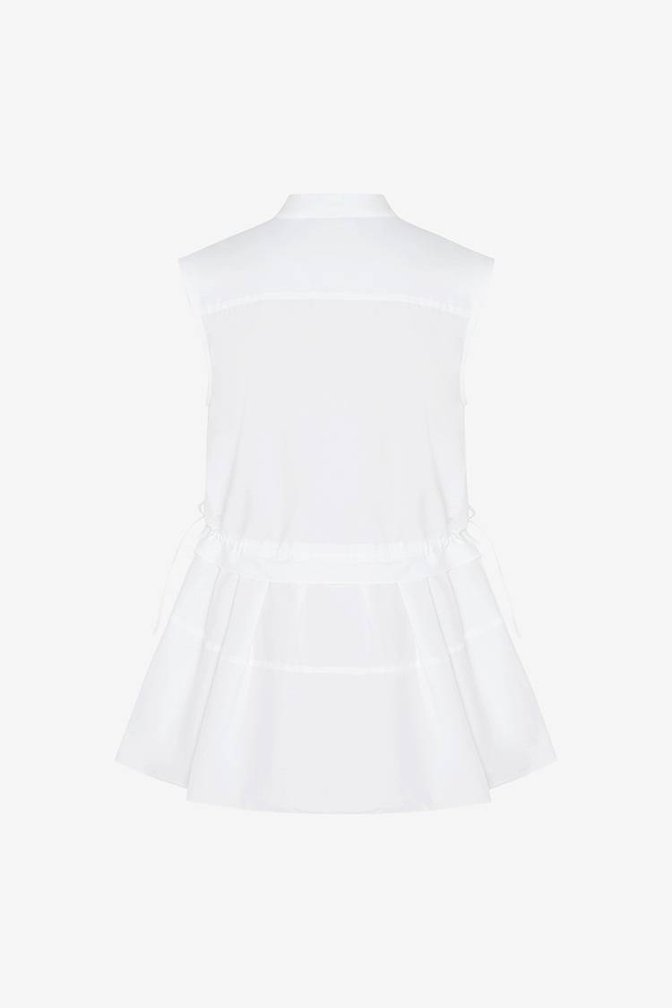 Sly 010 Ärmellose Bluse Aus Baumwolle