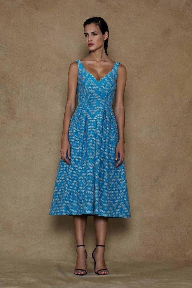 Sly 010 Ärmelloses Kleid Aus Jacquard