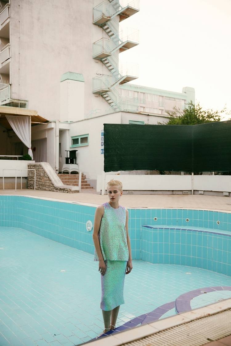 Sly 010 Ärmelloses Paillettentop