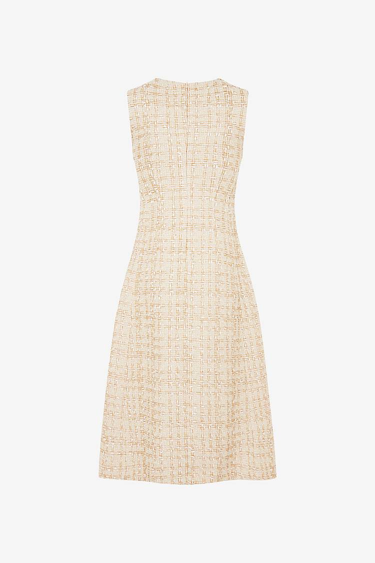 Sly 010 Ärmelloses Tweed-Kleid