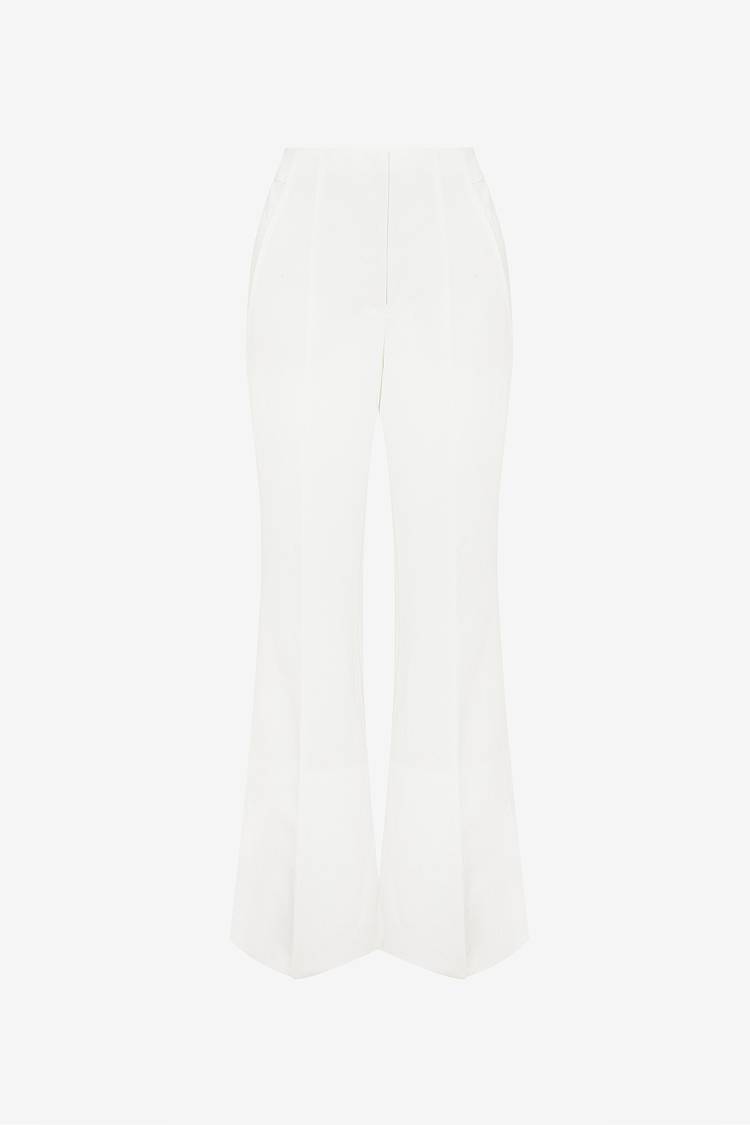 Sly 010 Ausgestellte Hose aus Baumwoll-Crêpe