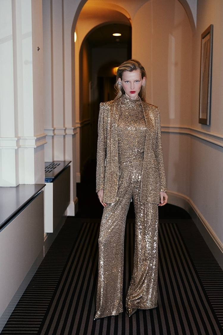 Sly 010 Ausgestellte Paillettenhose