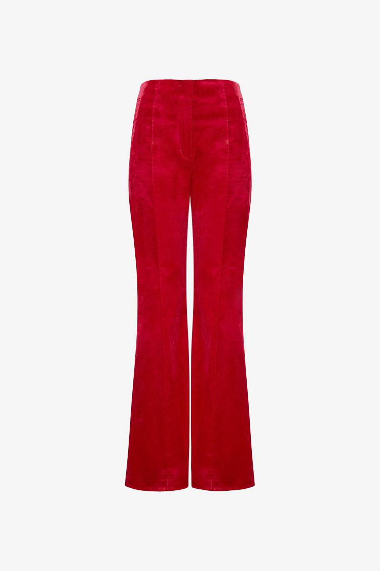 Sly 010 Ausgestellte Samthose