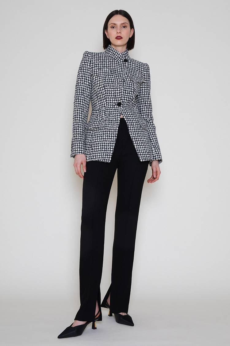 Sly 010 **Blazer Mit Stehkragen Und Pattentaschen**