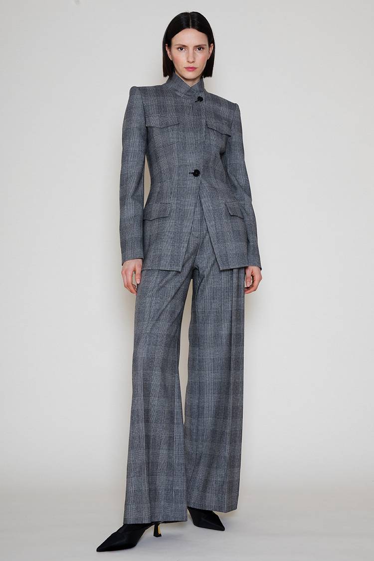 Sly 010 **Blazer Mit Stehkragen Und Pattentaschen**