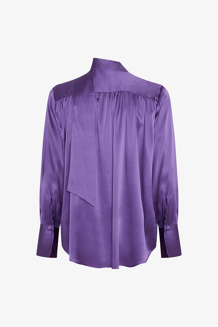 Sly 010 Bluse Mit Schal-Detail