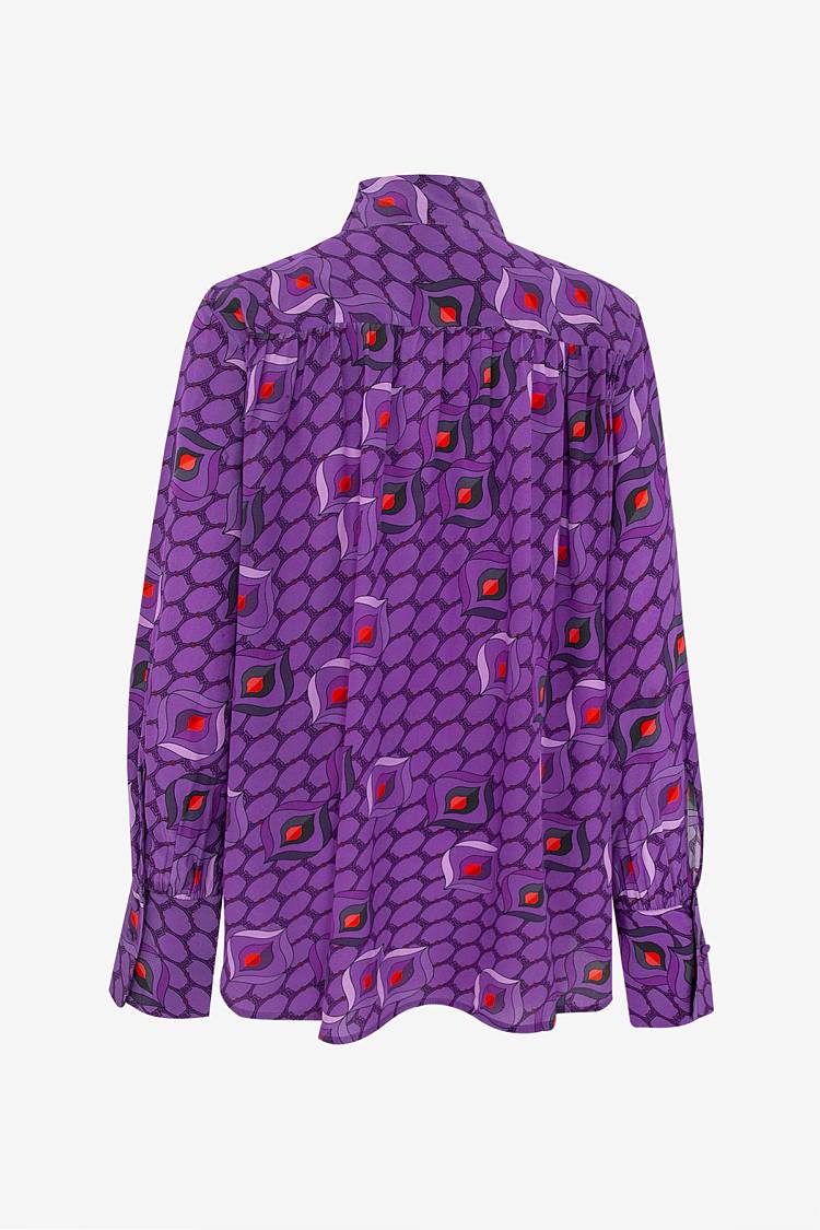 Sly 010 Bluse Mit Schal-Detail