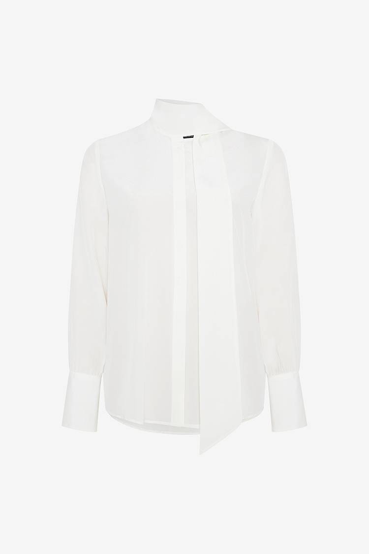 Sly 010 Bluse mit Schal-Detail