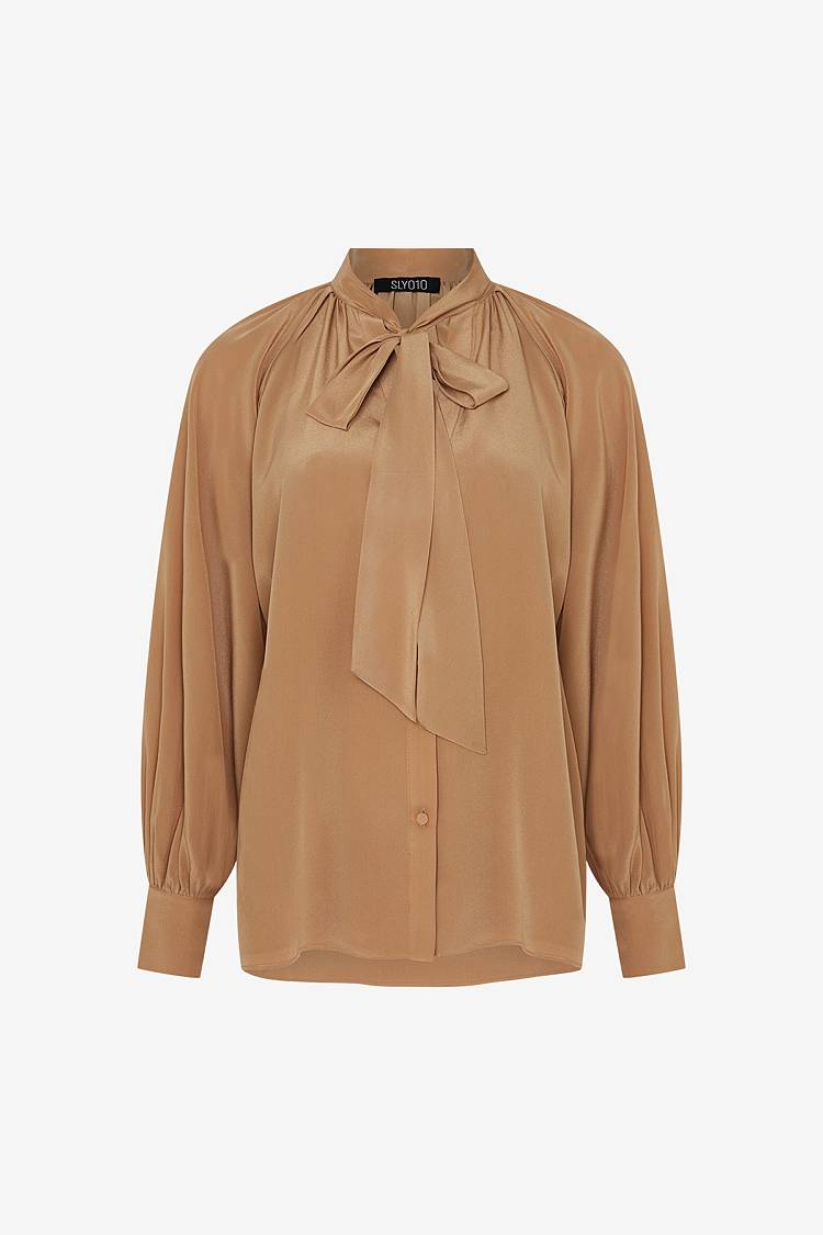 Sly 010 Bluse Mit Schluppe