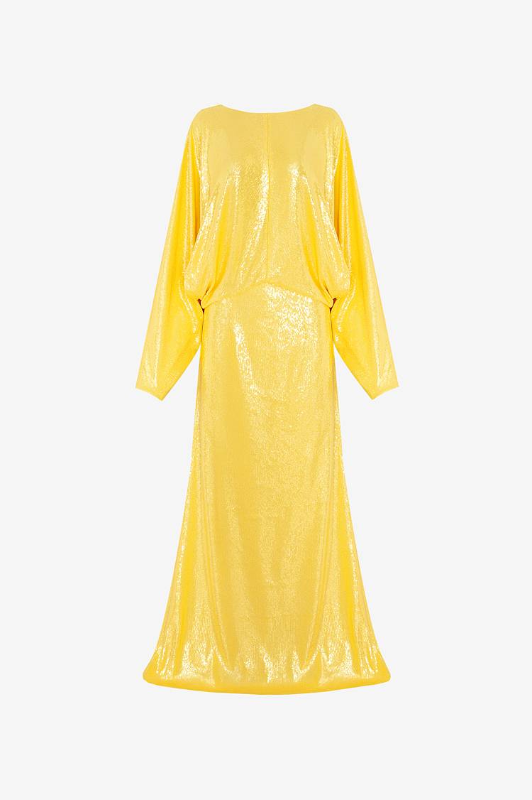 Sly 010 Bodenlanges Paillettenkleid