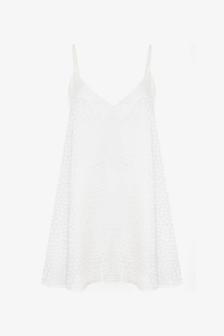 Sly 010 Camisole aus Jacquard-Seide