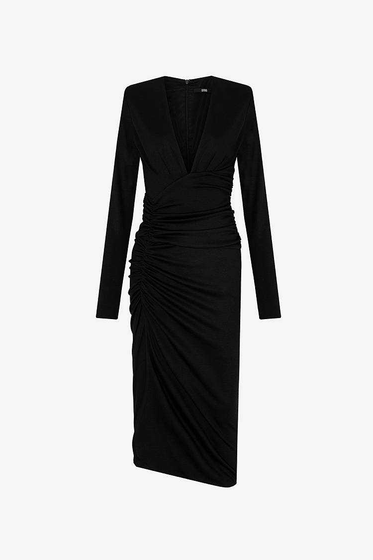 Sly 010 **Drapiertes Jerseykleid**