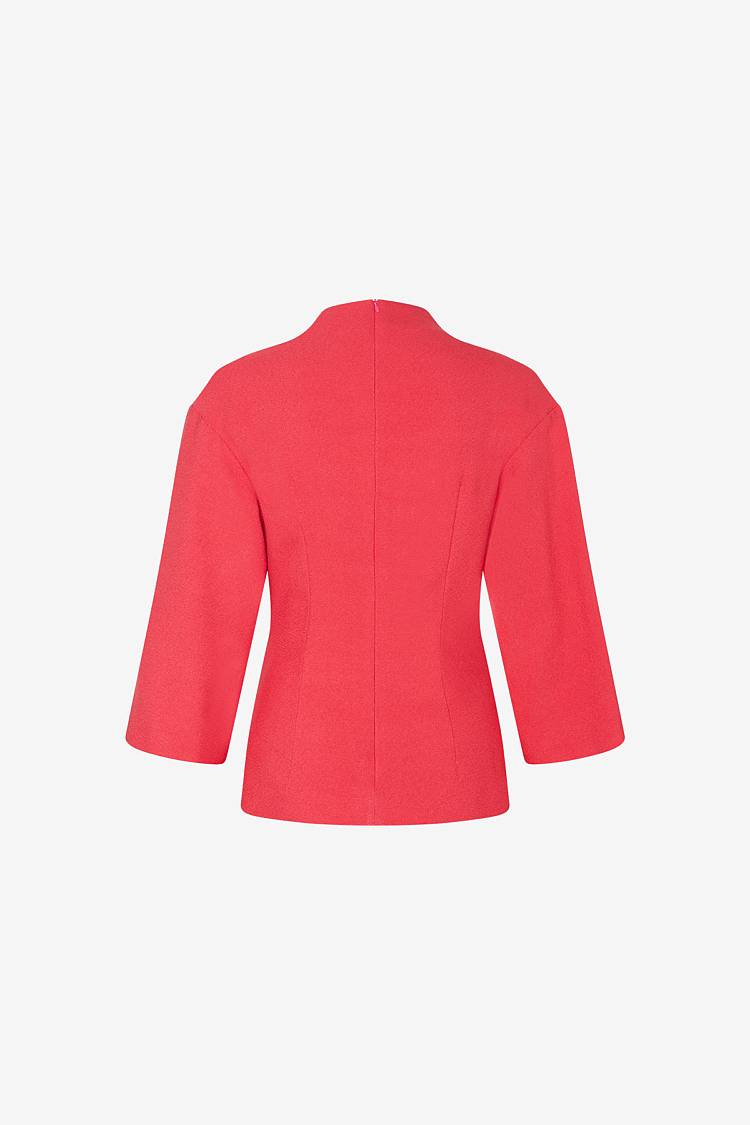 Sly 010 Drapiertes Top Mit Weiten Ärmeln