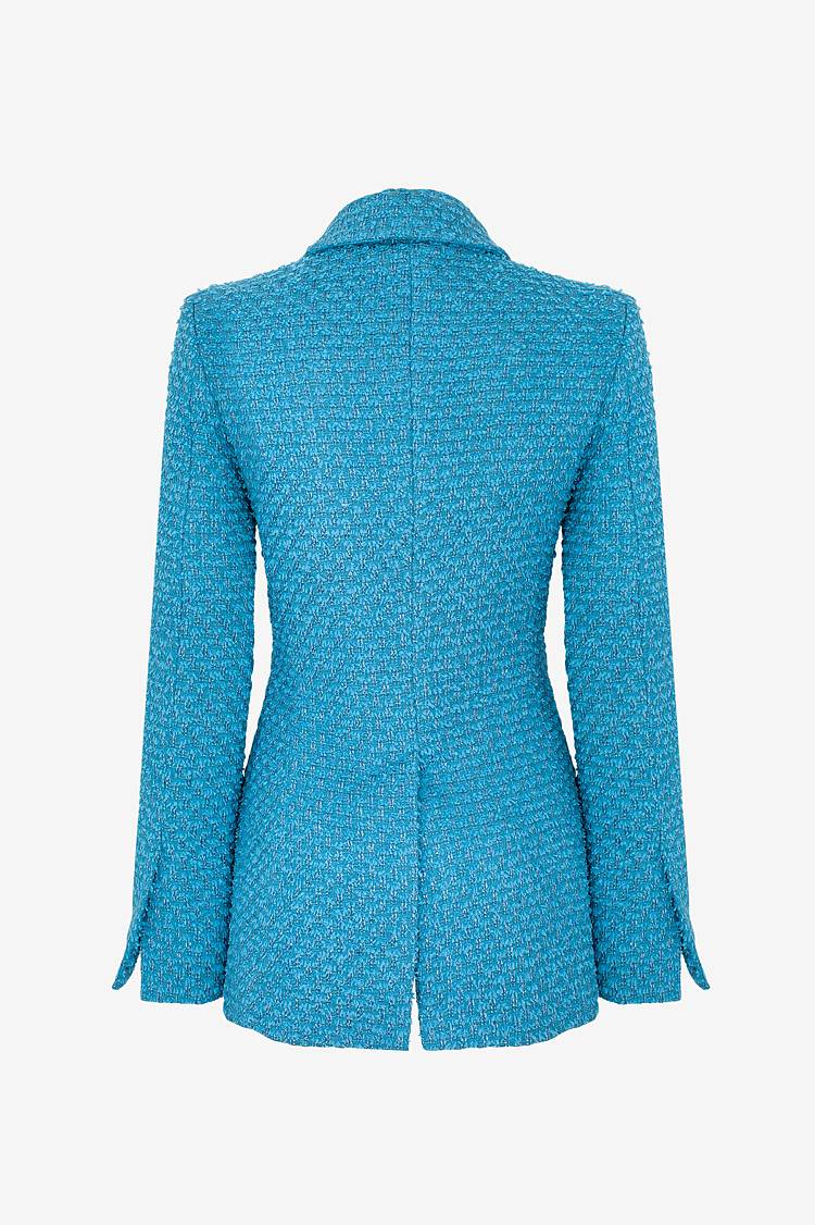 Sly 010 Einreihiger Tweed-Blazer