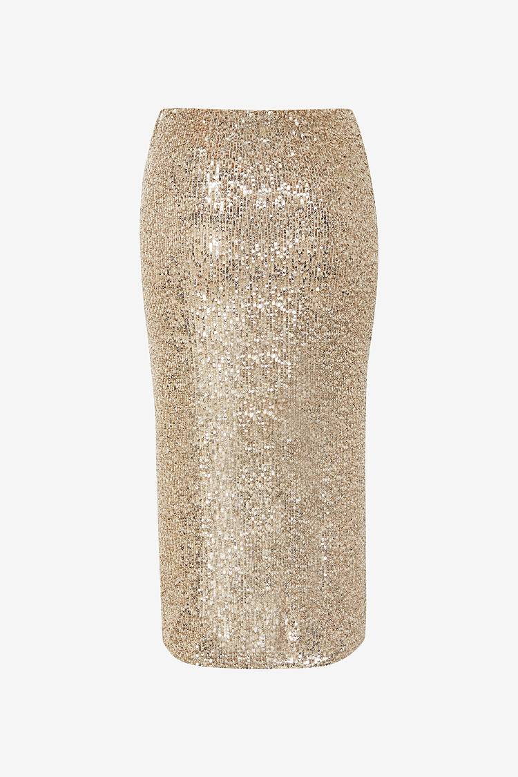 Sly 010 Eng anliegender Paillettenrock