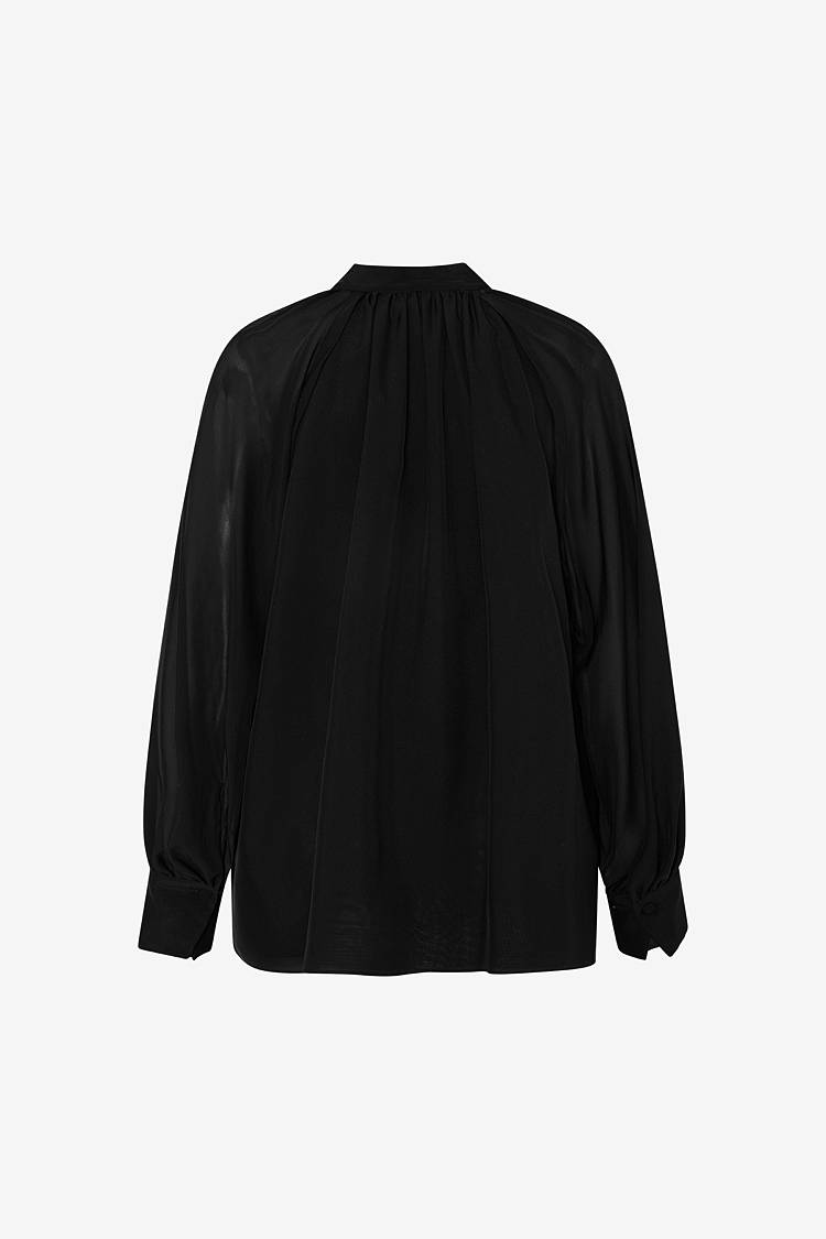 Sly 010 Geknöpfte Schluppenbluse