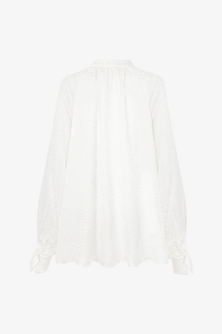 Sly 010 Geknöpfte Schluppenbluse